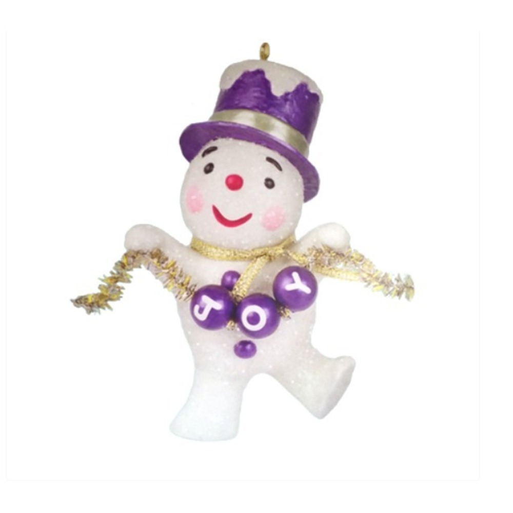 Hallmark Keepsake Joyful Snowman Ornament 2015‎ with Box